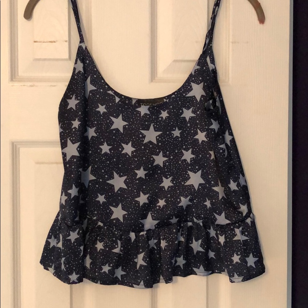 Topshop star top
